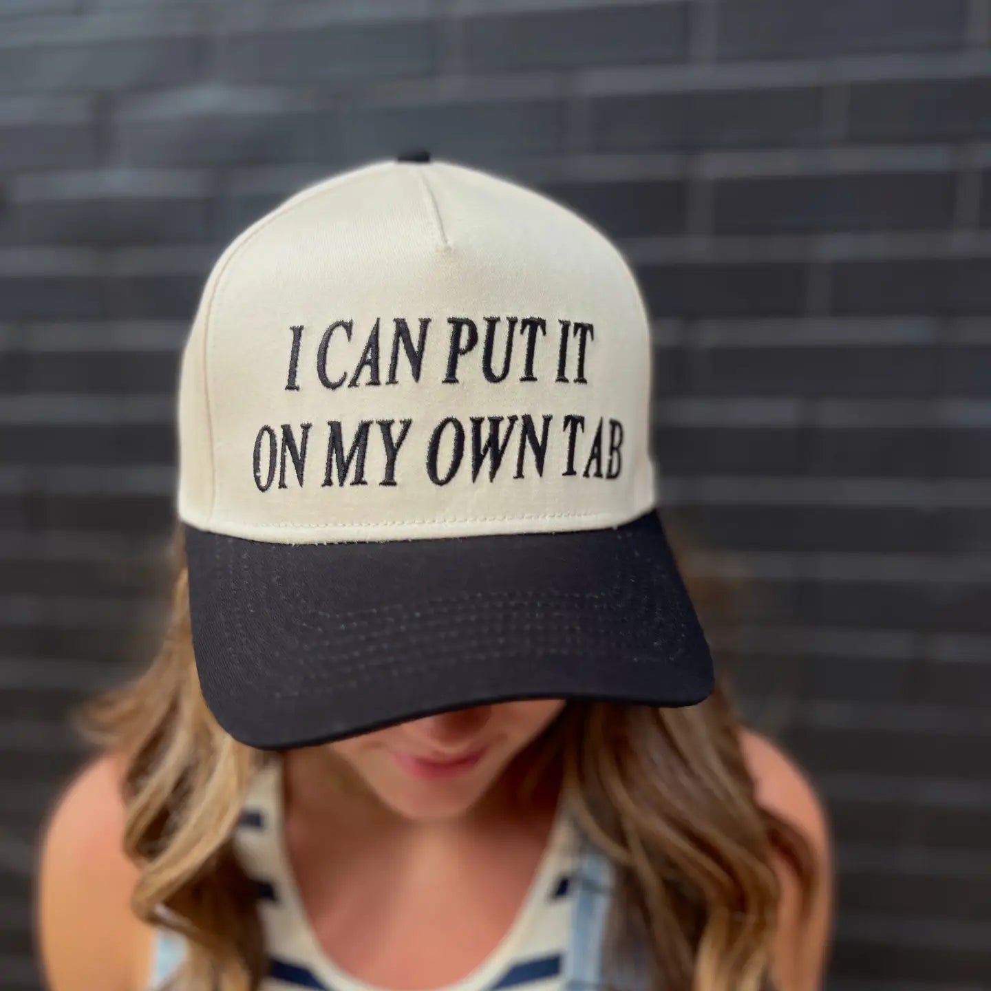 I Can Put It On My Own Tab Vintage Trucker Hat