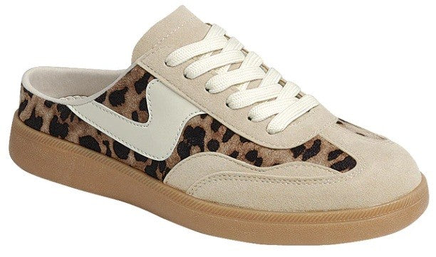 Leopard Slip On Sneakers