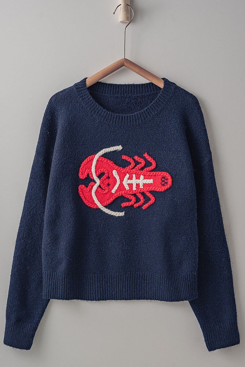 Lobster Sweater 2 colors