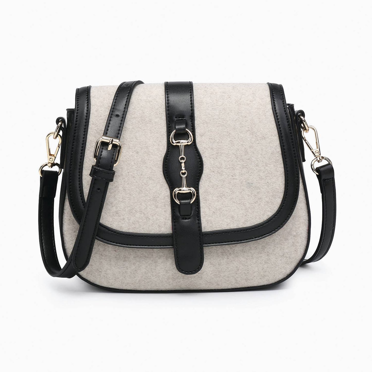 M2588 Vanna Woven Contrast Crossbody