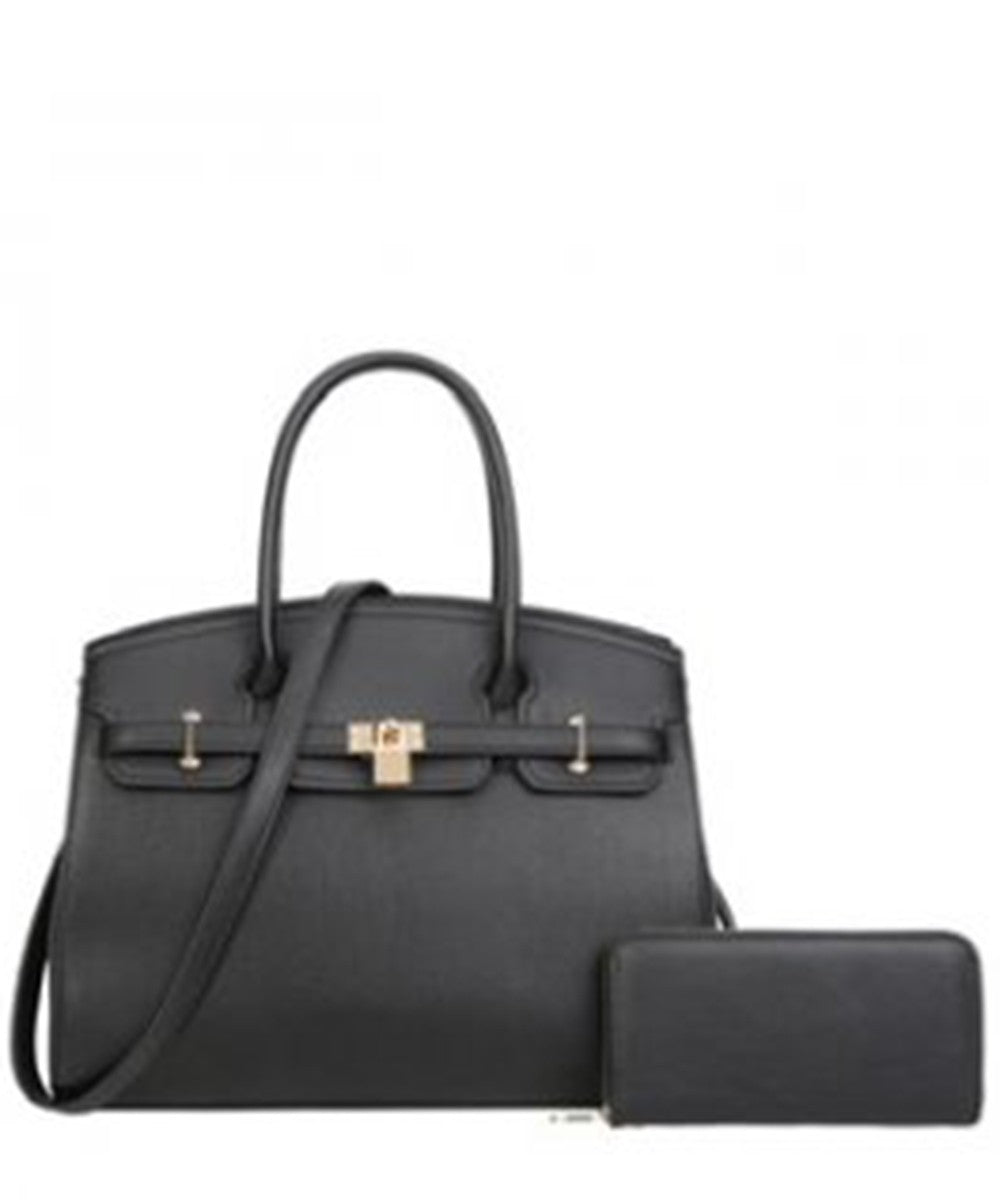 Viral Lock Tote with Wallet 6 colors
