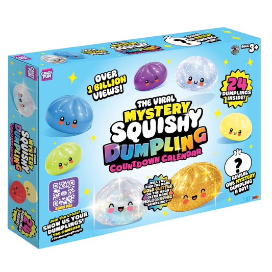 Rms® Crazy Fun™ Dumpling Advent Squishy Calendar 2026 24pc (Christmas in July)