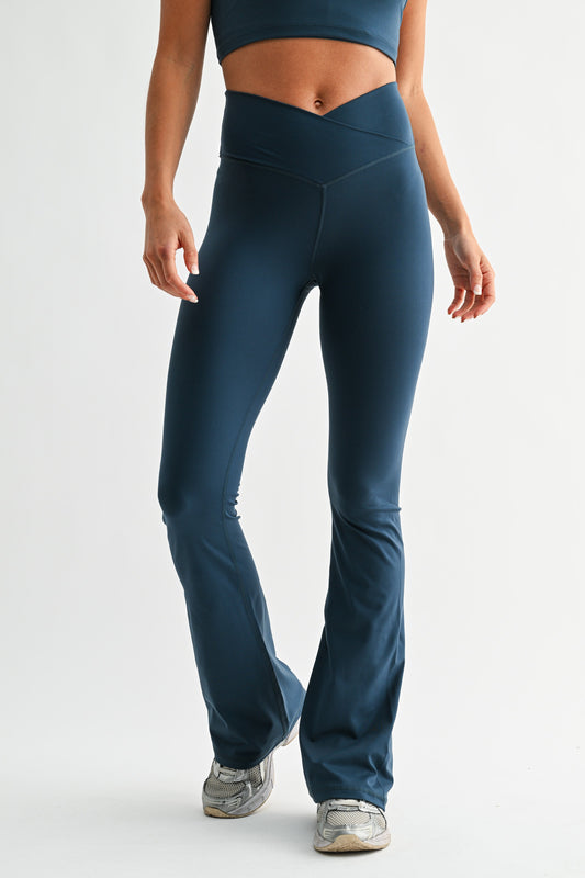 Crossover Flare Legging multiple Colors