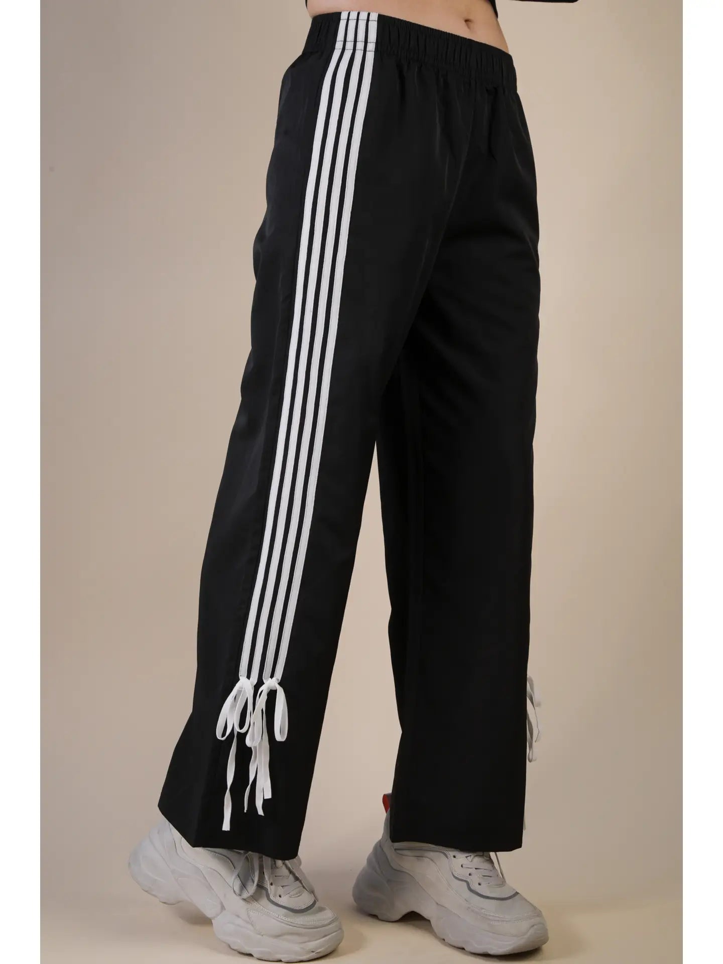 Side Ribbon Striped Athletic Pant