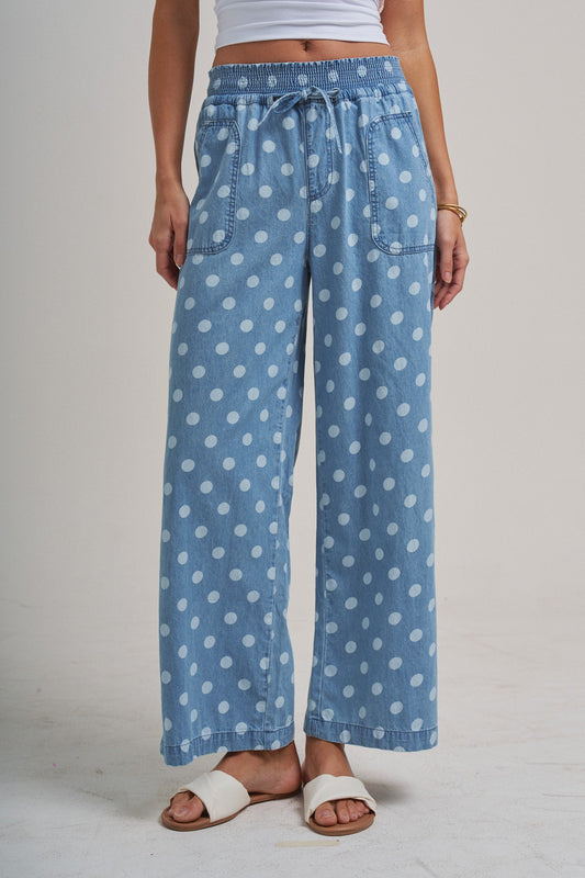 Polka dot Drawststring Jean PREORDER 5/25