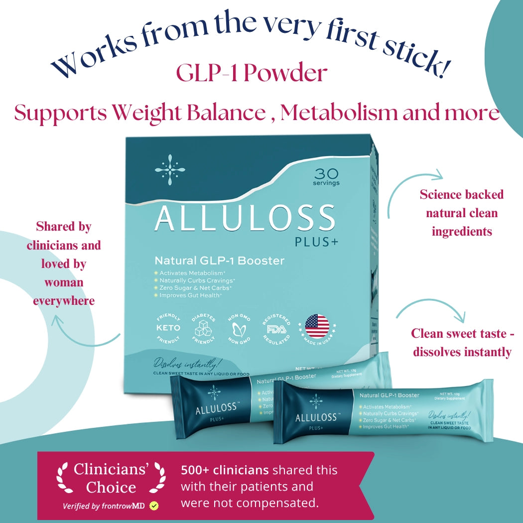 Alluloss GLP-1 Premium Powder For Ultimate Weight Control