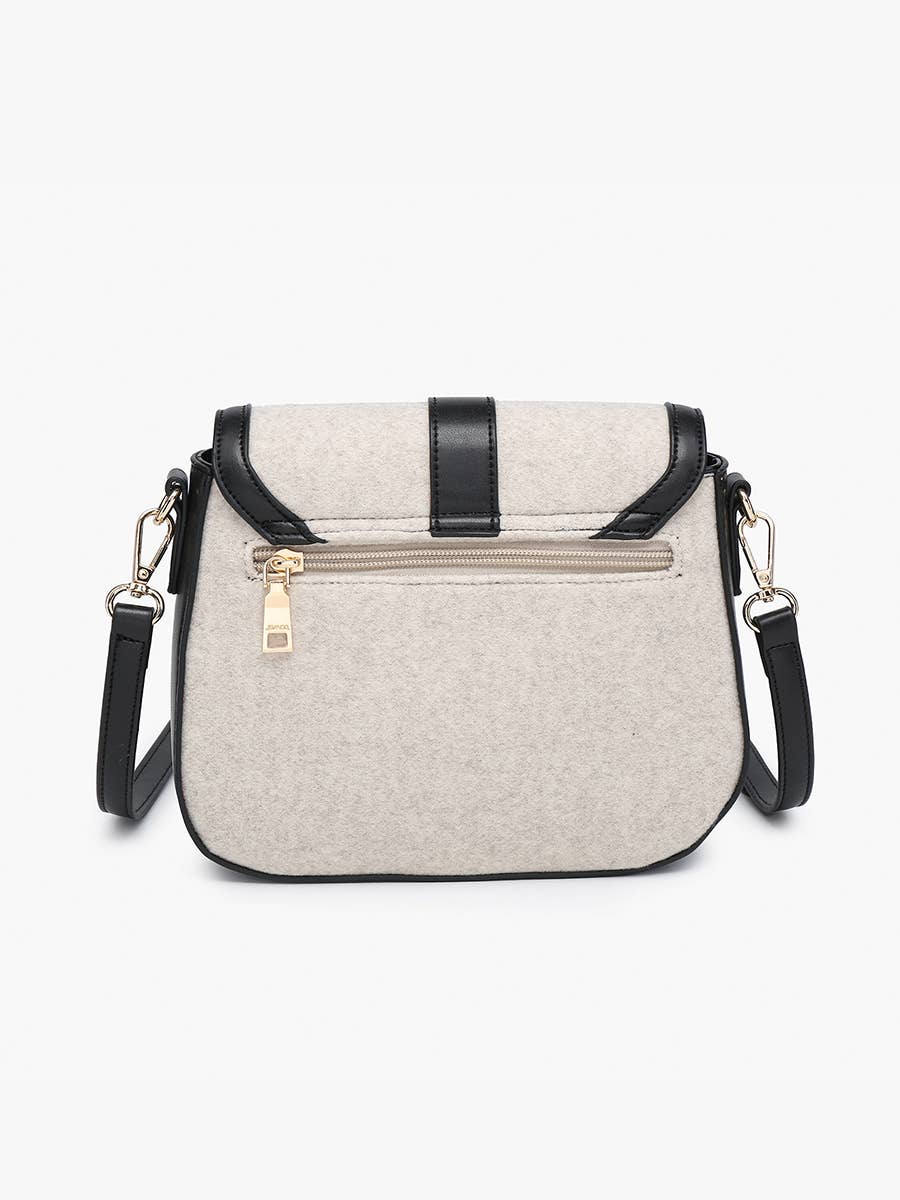M2588 Vanna Woven Contrast Crossbody