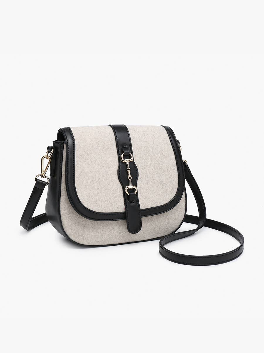 M2588 Vanna Woven Contrast Crossbody